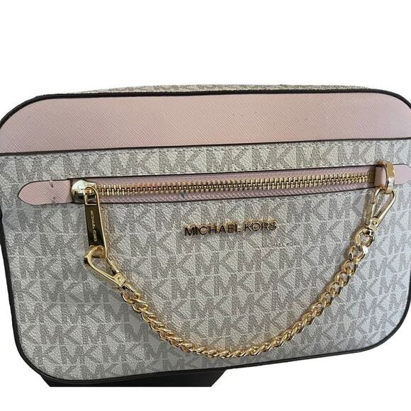 MICHAEL KORS Crossbody with Chain in Blush Pink- BRAND NEW! - Picture 2 of 10